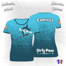 Tee shirt Dirty Paws