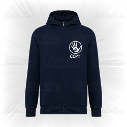 Sweat zippé a Capuche CCPT