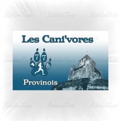 Drapeau Les Cani'vores...