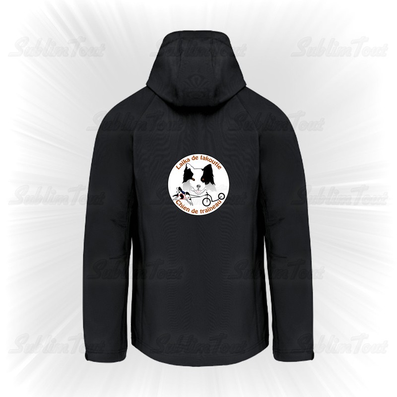 Veste Softshell à Capuche - CMP - Enfant - Bleu - Imperméable