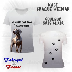 Tee shirt "Avoir un chien"