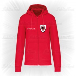 Sweat-shirt Zippé Cercle...