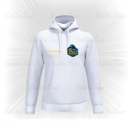 Sweat à Capuche Blanc...