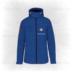 Softshell à Capuche Cani Azur