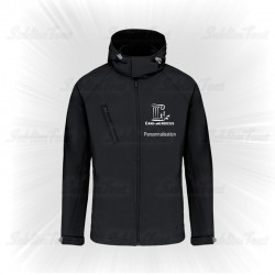 Softshell à Capuche Cani...