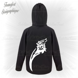 Softshell à capuche Galoux 19