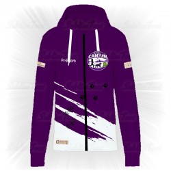 Sweat Zippé Cross Can'Ain