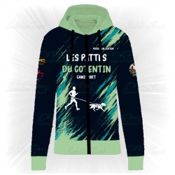 Sweat Zippé Les Pattes du...